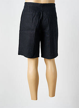 Bermuda coupe droite taille normale noir TEDDY SMITH homme