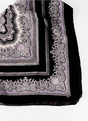 Foulard noir DDP pour femme seconde vue