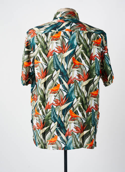 Chemise manches courtes imprimé tie and dye vert LEE COOPER homme