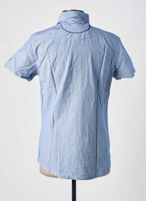 Chemise manches courtes bleu TEDDY SMITH pour homme