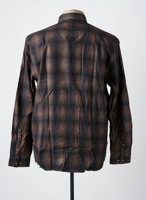 Chemise manches longues marron LEE COOPER pour homme