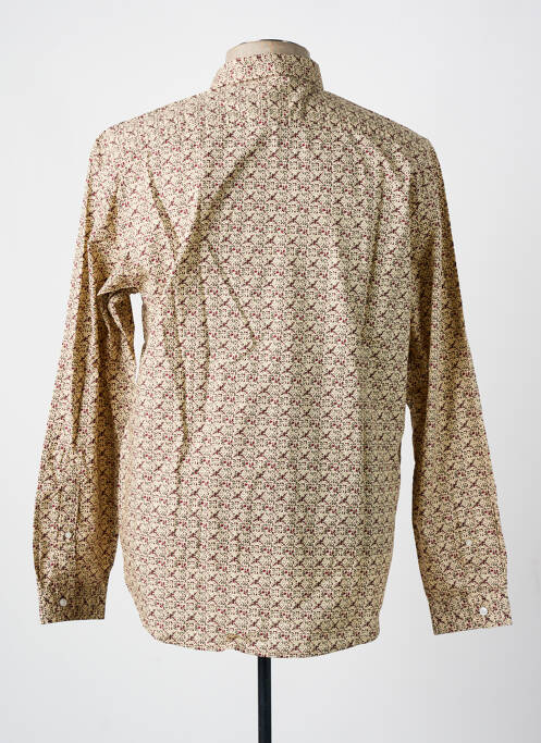 Chemise manches longues marron LEE COOPER pour homme