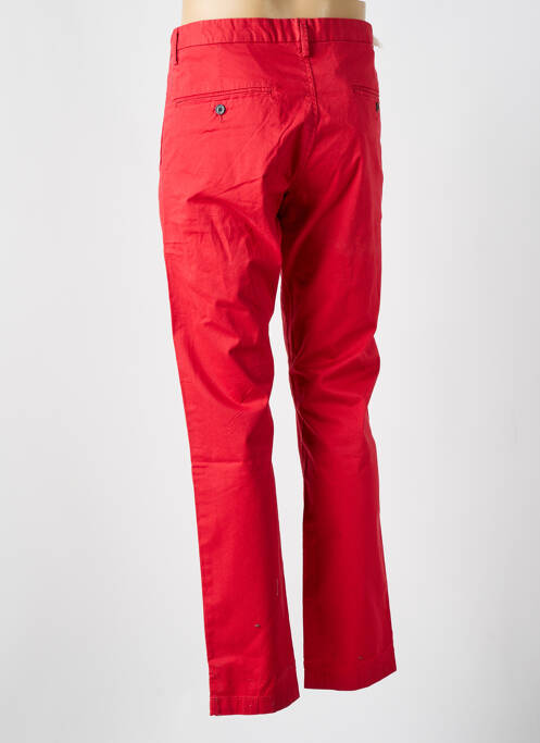 Pantalon chino rouge TEDDY SMITH pour homme