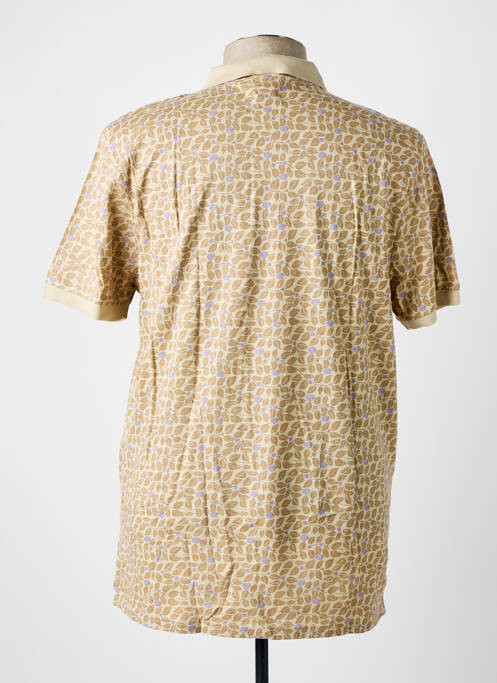 Polo beige LEE COOPER pour homme