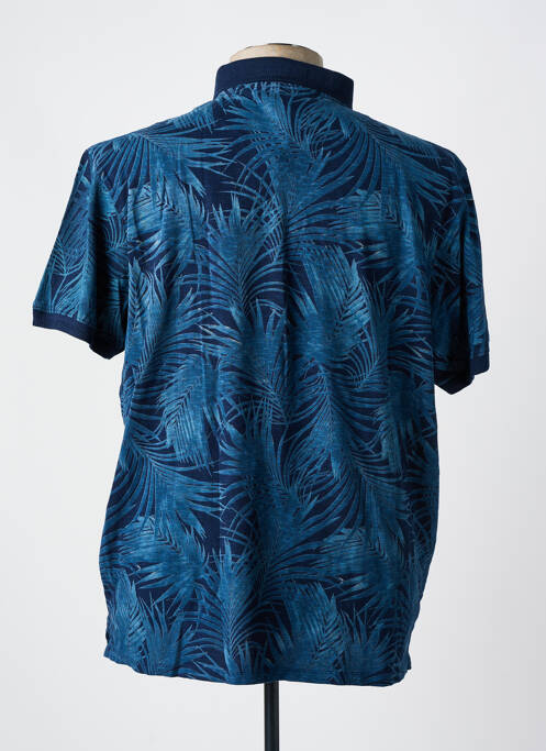 Polo bleu LEE COOPER pour homme