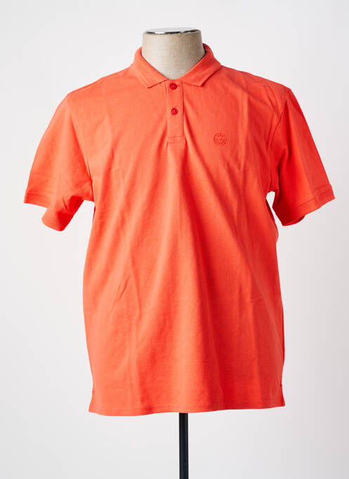 Polo orange LEE COOPER pour homme