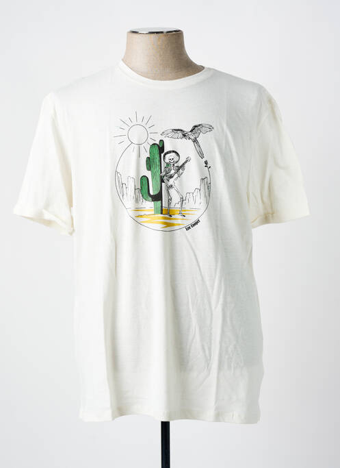 T-shirt blanc LEE COOPER pour homme