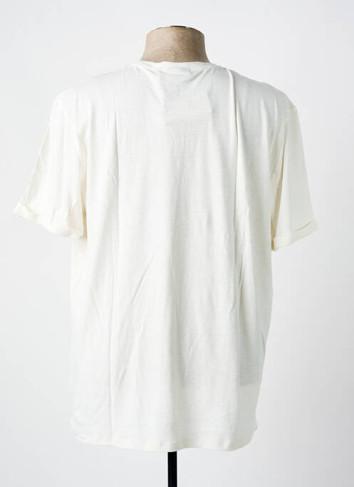 T-shirt blanc LEE COOPER pour homme