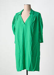 Robe courte vert ORFEO pour femme seconde vue