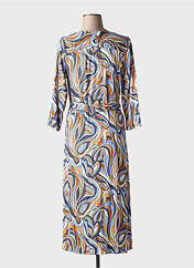 Robe longue bleu LOLA ESPELETA pour femme seconde vue