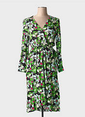 Robe mi-longue vert ORFEO pour femme seconde vue