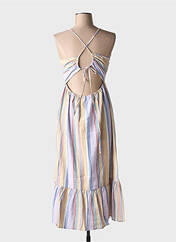 Robe mi-longue violet THE KORNER pour femme seconde vue