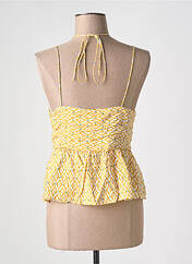 Top jaune THE KORNER pour femme seconde vue