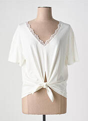 T-shirt blanc MOLLY BRACKEN pour femme seconde vue