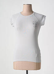 T-shirt gris DESIGUAL pour femme seconde vue