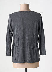 T-shirt gris SCHOOL RAG pour femme seconde vue