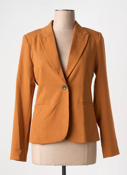 Blazer poches marron TEDDY SMITH femme