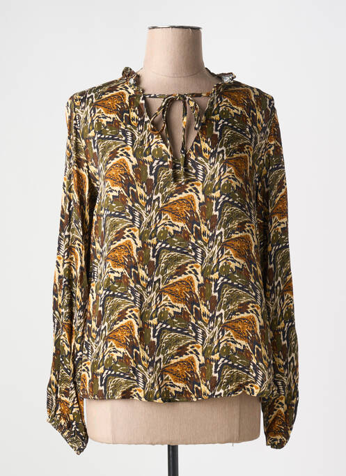 Blouse marron FREEMAN T.PORTER pour femme