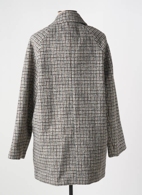 Manteau court gris THE KORNER pour femme