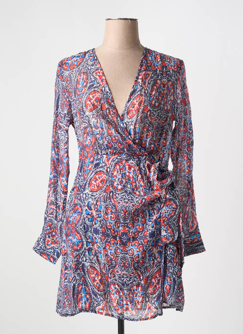 Robe courte bleu THE KORNER pour femme