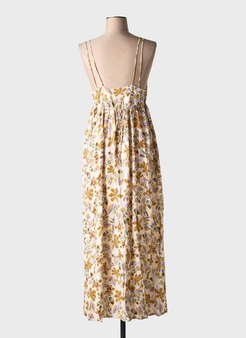 Robe mi-longue beige THE KORNER pour femme