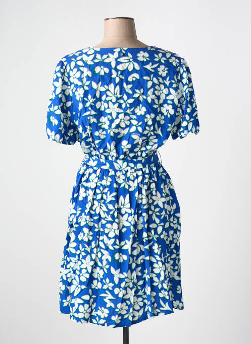 Robe mi-longue bleu TEDDY SMITH pour femme