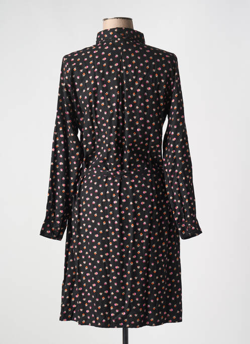 Robe mi-longue noir DIPLODOCUS pour femme