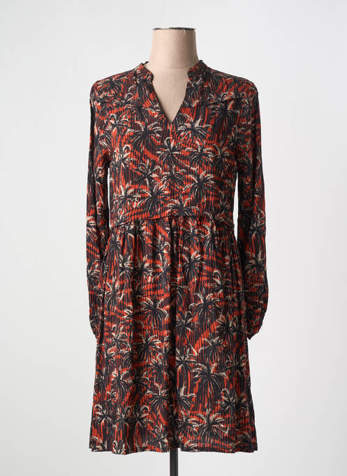 Robe mi-longue noir DIPLODOCUS pour femme