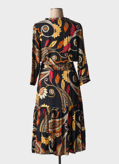 Robe mi-longue noir LEE COOPER femme