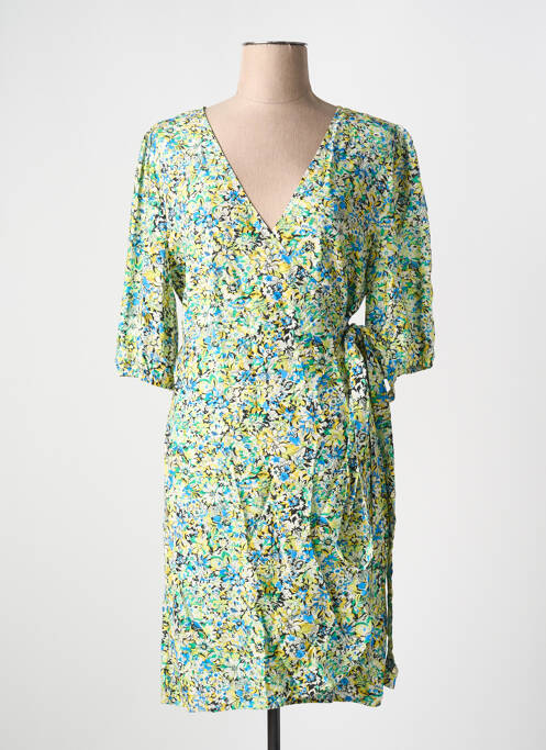Robe mi-longue vert FREEMAN T.PORTER pour femme