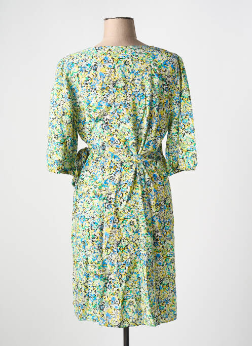 Robe mi-longue vert FREEMAN T.PORTER pour femme