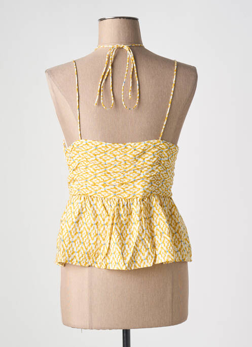 Top jaune THE KORNER pour femme
