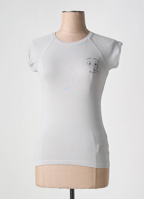 T-shirt gris DESIGUAL pour femme