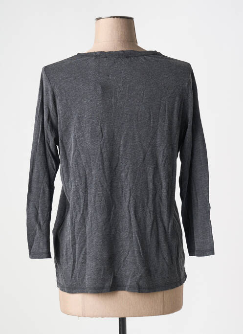 T-shirt gris SCHOOL RAG pour femme