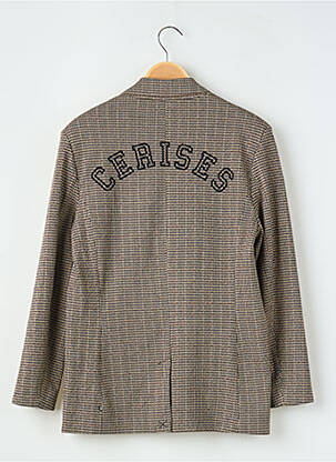 Veste casual poches beige LE TEMPS DES CERISES fille