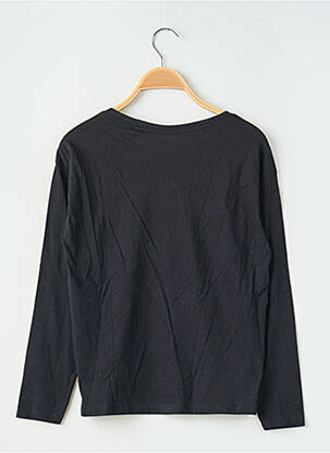 Top manches longues manches longues noir TEDDY SMITH fille