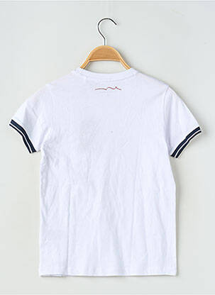 T-shirt coupe droite manches courtes blanc TEDDY SMITH garçon