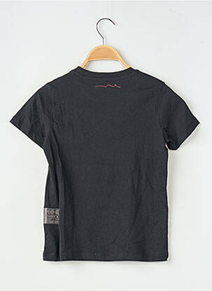 T-shirt coupe droite manches courtes noir TEDDY SMITH fille