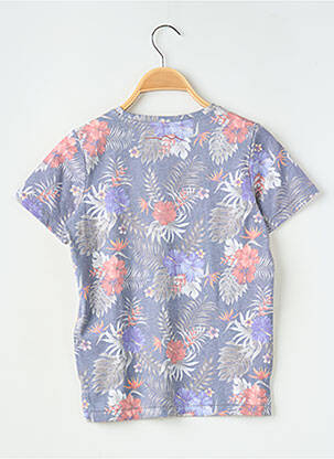 T-shirt stretch manches courtes gris TEDDY SMITH garçon