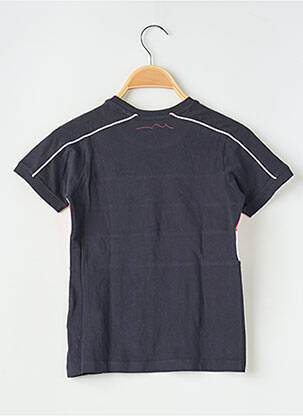 T-shirt imprimé fantaisie sans manche noir TEDDY SMITH garçon