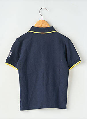 Polo coupe droite manches courtes noir BOBOLI garçon