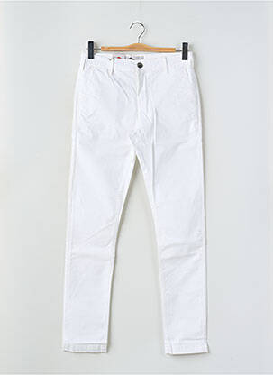 Pantalon slim poches blanc LEE COOPER homme