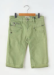 Bermuda coupe droite vert FREEMAN T.PORTER homme