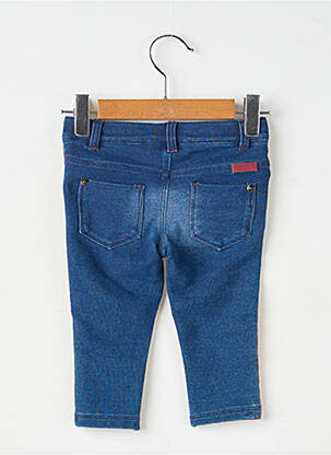 Pantalon slim taille élastique taille élastique bleu BOBOLI enfant