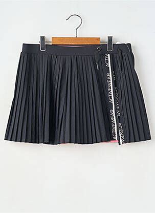 Jupe short coupe évasée noir MAYORAL fille