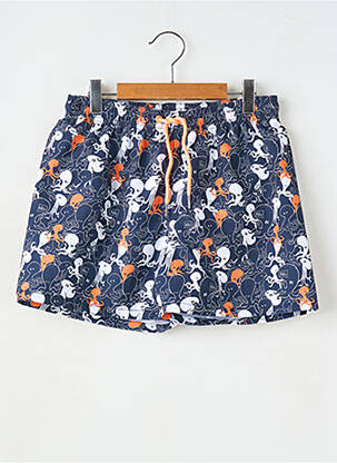 Short de bain imprimé fantaisie bleu BOBOLI garçon