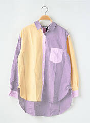 Chemisier violet LE TEMPS DES CERISES pour fille seconde vue