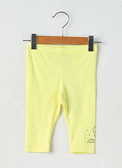 Legging jaune 3 POMMES pour fille seconde vue