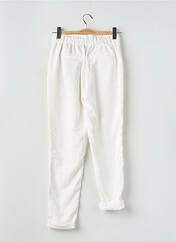 Pantalon droit blanc TEDDY SMITH pour femme seconde vue