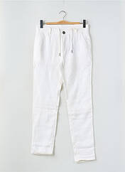 Pantalon droit blanc TEDDY SMITH pour homme seconde vue